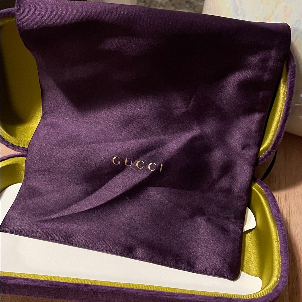 Gucci Pink tortoise Square Sunglasses - Picture 6 of 9